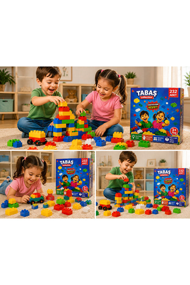 232 Parça Eğitici Lego Seti